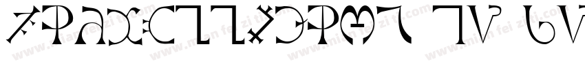 FZVDLJIANZHS EB GB10字体转换